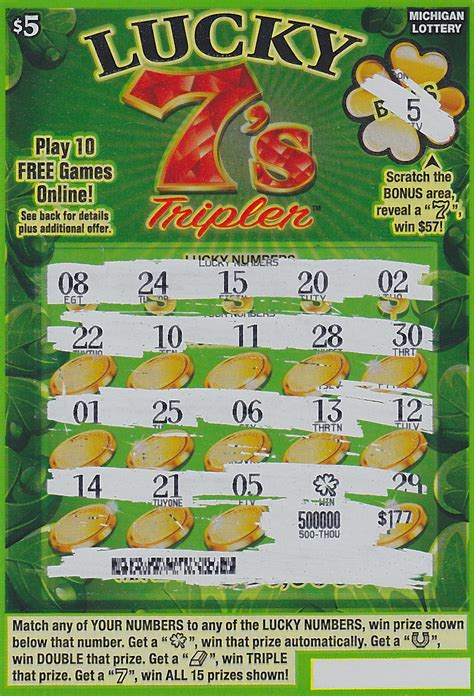 lucky 7 lotto results